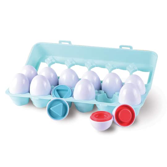 Small World Toys® Shape & Color Puzzle Eggs Set